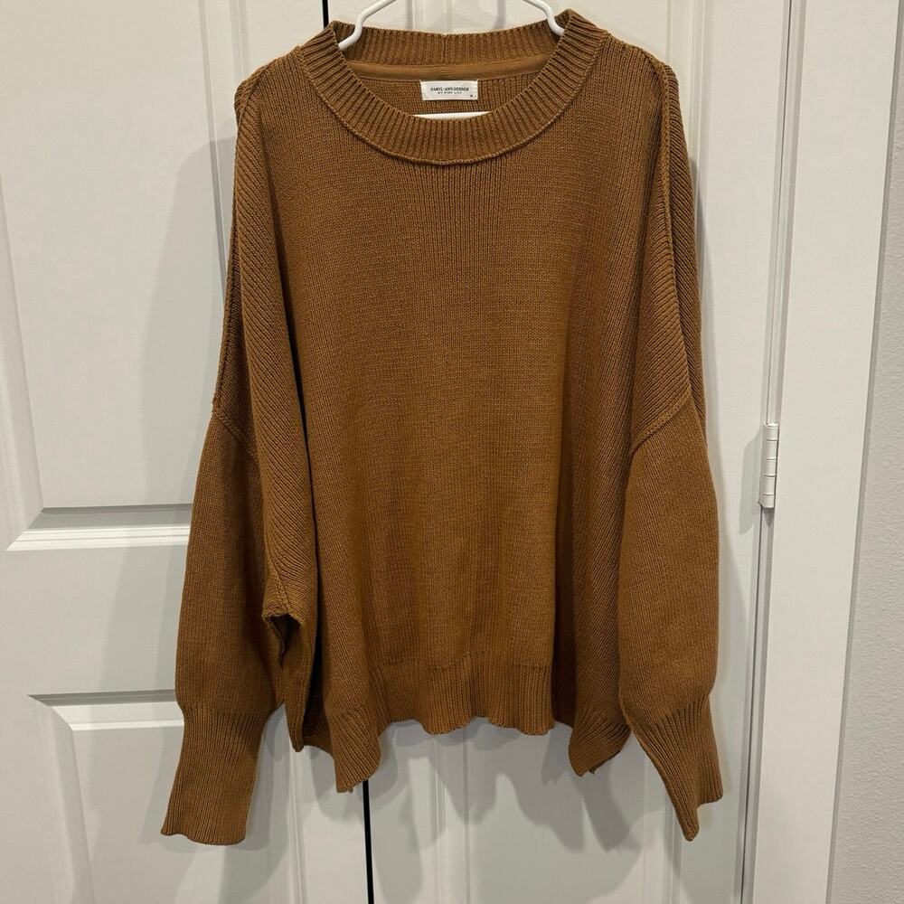 Like new camel oversized sweater from Pink Lily size M